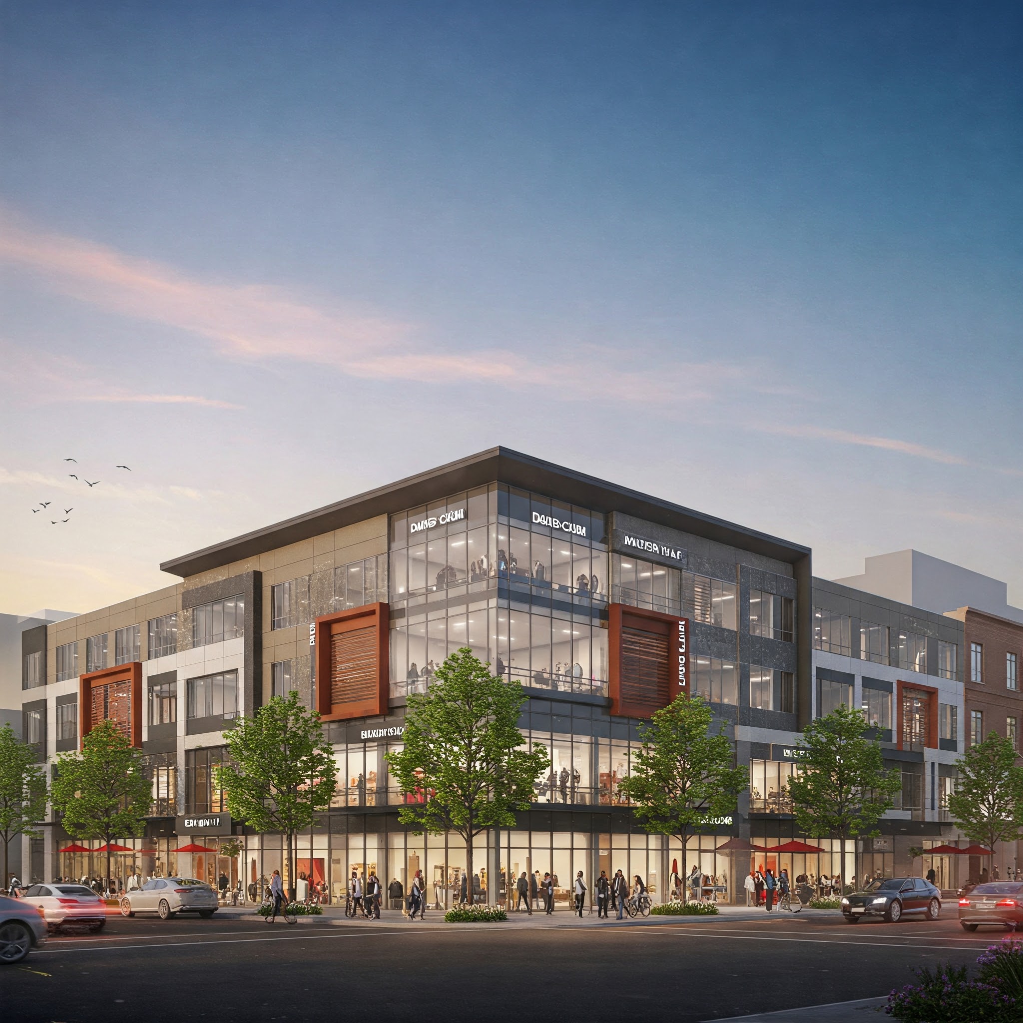 Build to suit commercial development